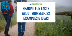 Two people sharing fun facts about themselves